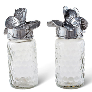 Butterfly Salt and Pepper Set in Stainless Steel
