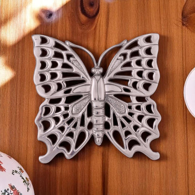 Butterfly Trivet in Sculptural Metal