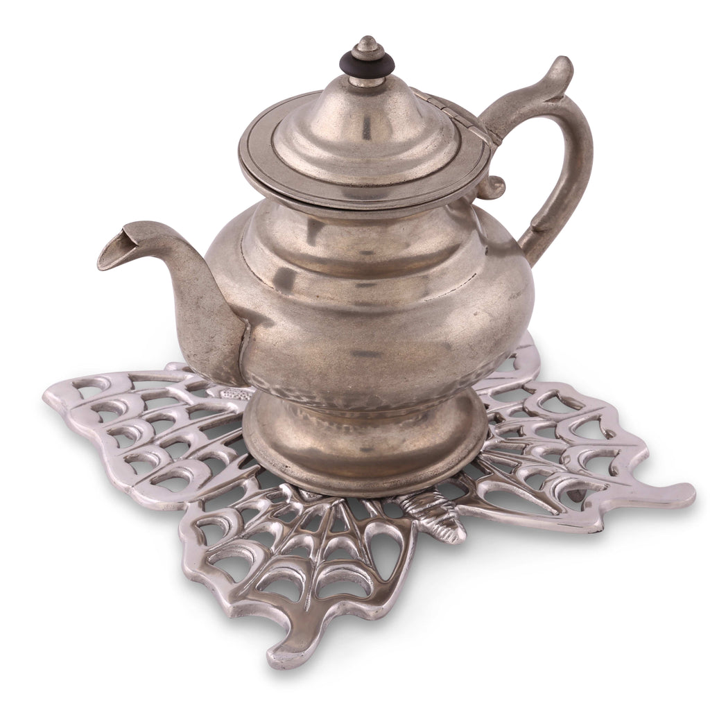 Butterfly Trivet in Sculptural Metal