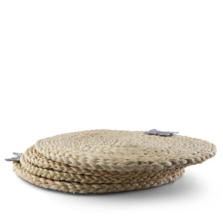 Butterfly Twisted Seagrass Placemats Set of 4
