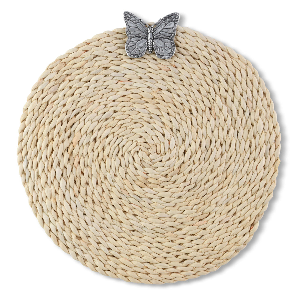 Butterfly Twisted Seagrass Placemats Set of 4