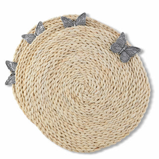 Butterfly Twisted Seagrass Placemats Set of 4