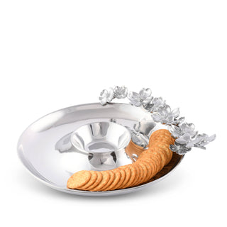 Butterfly and Dogwood Chip & Dip Serving Platter
