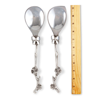 Butterfly Dogwood Salad Servers | Sculptural Serving Utensils