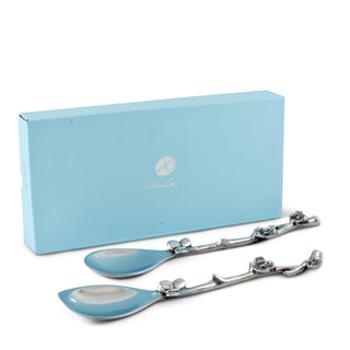 Butterfly Dogwood Salad Servers | Sculptural Serving Utensils