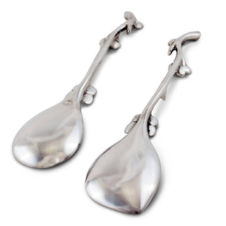 Butterfly Dogwood Salad Servers | Sculptural Serving Utensils