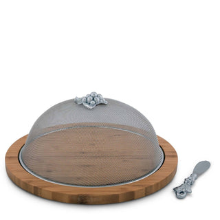Grape Picnic Cheese Board & Spreader Set