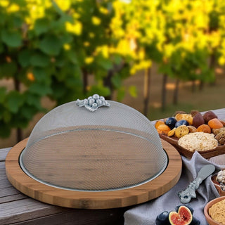 Grape Picnic Cheese Board & Spreader Set