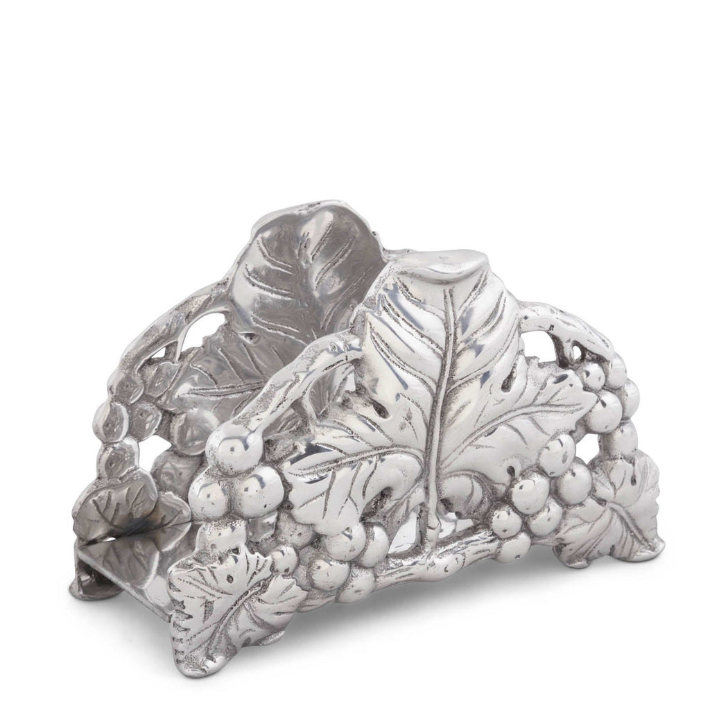 Grape 6-Inch Napkin Holder | Elegant Table Décor Accent