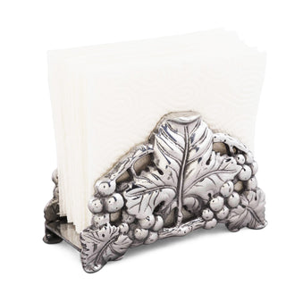 Grape 6-Inch Napkin Holder | Elegant Table Décor Accent