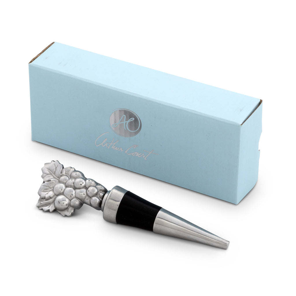 Grape Bottle Stopper | Elegant Table Décor & Bar Accent