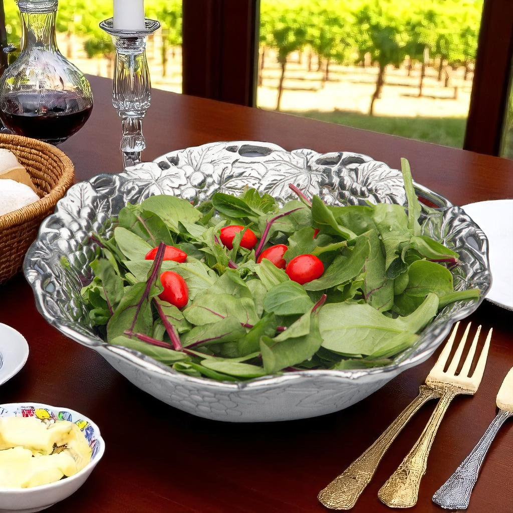 Grape Bowl | Elegant Table Décor & Entertaining Accent