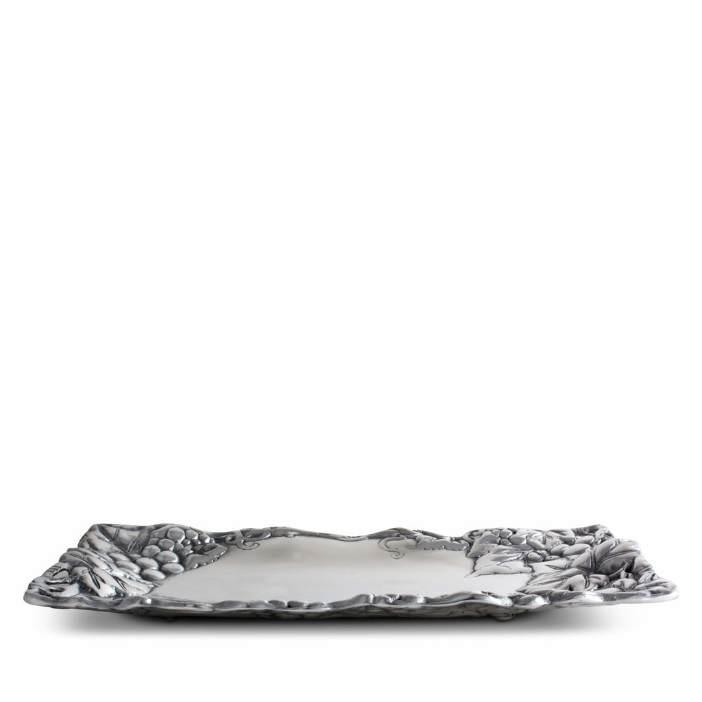 Grape Bread Tray 6x12 | Elegant Table Décor & Entertaining Accent