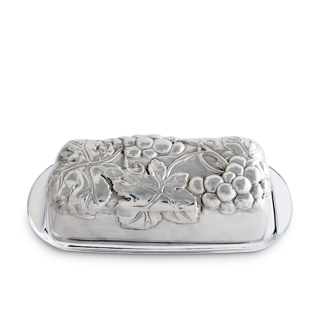 Grape Butter Dish Vineyard Table Accent