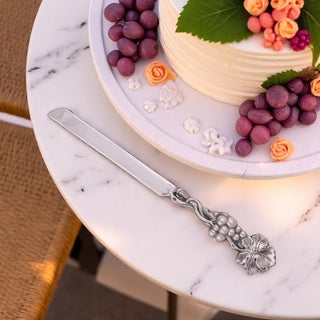 Grape Cake Knife | Elegant Table Décor & Serving Accent