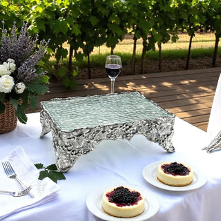 Grape Cake Pedestal Sheet | Elegant Table Décor & Entertaining Accent