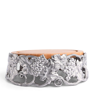 Grape Cheese Pedestal | Elegant Table Décor & Entertaining Accent