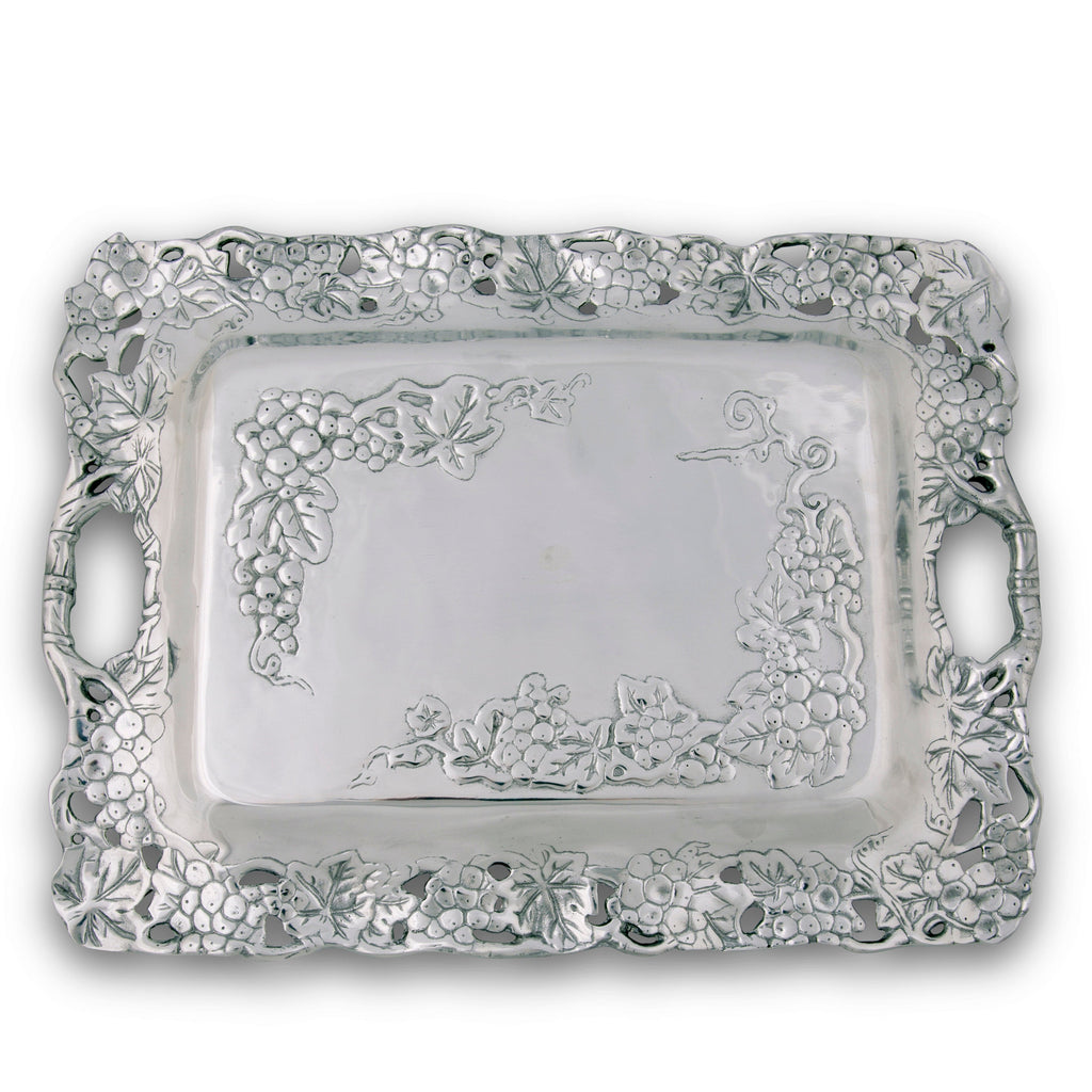 Grape Clutch Tray Vineyard Table Accent