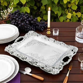 Grape Clutch Tray Vineyard Table Accent