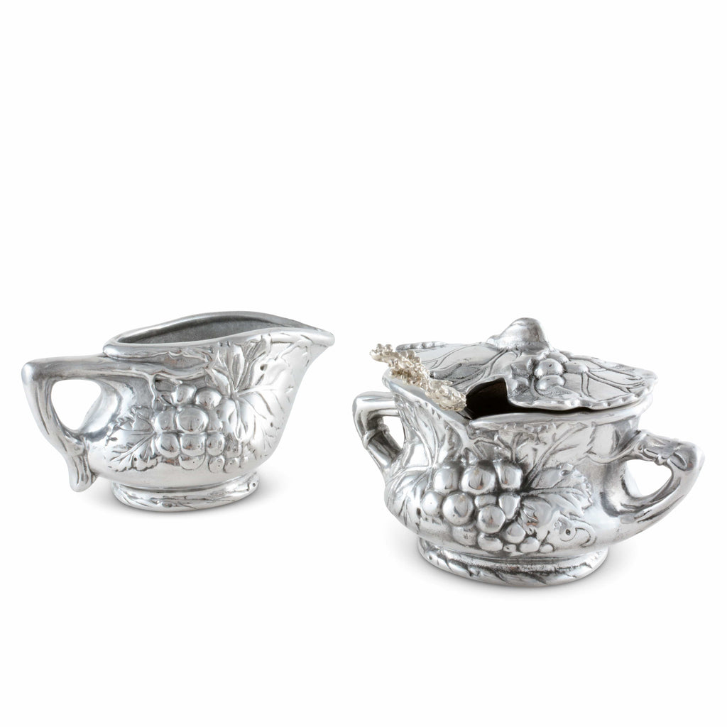 Grape Creamer Set | Elegant Table Décor & Entertaining Accent