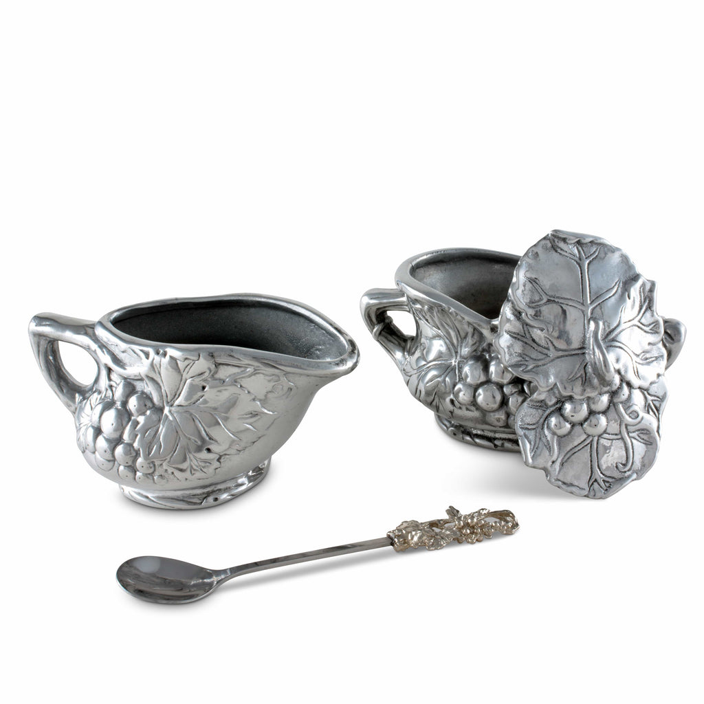 Grape Creamer Set | Elegant Table Décor & Entertaining Accent
