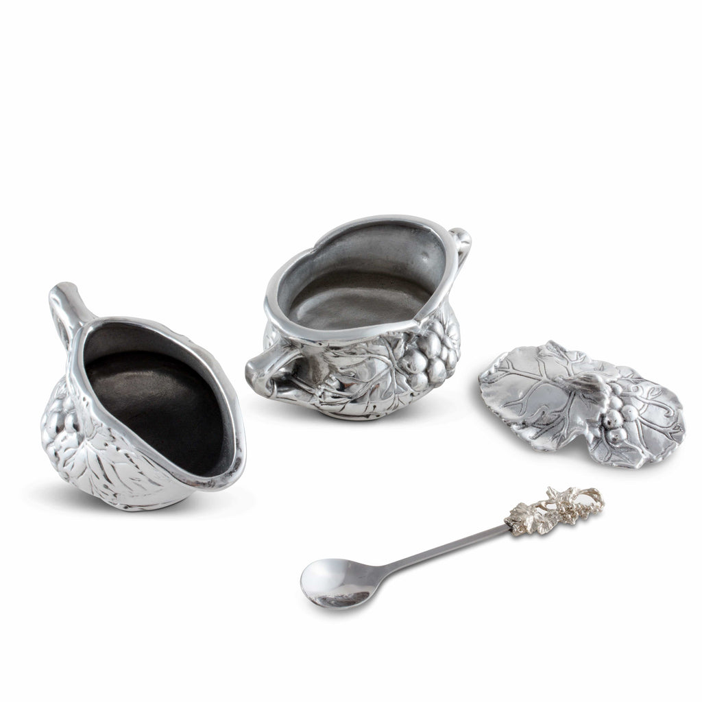 Grape Creamer Set | Elegant Table Décor & Entertaining Accent