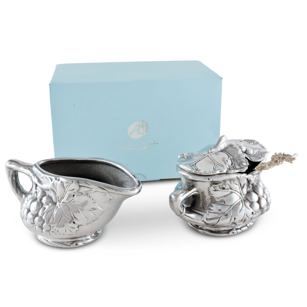 Grape Creamer Set | Elegant Table Décor & Entertaining Accent