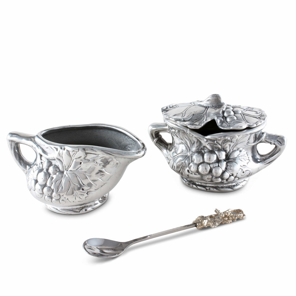 Grape Creamer Set | Elegant Table Décor & Entertaining Accent