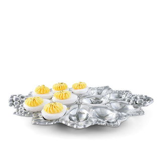 Grape Deviled Egg Holder | Elegant Table Décor & Entertaining Accent