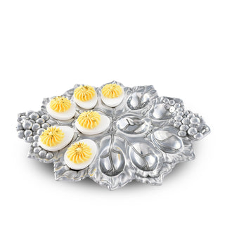 Grape Deviled Egg Holder | Elegant Table Décor & Entertaining Accent