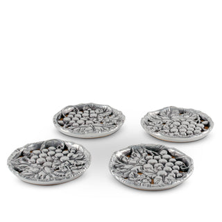 Grape Drink Coaster Set of 4 Vineyard Accent
