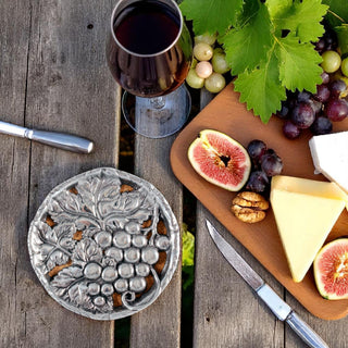 Grape Drink Coaster Set of 4 Vineyard Accent