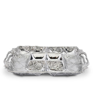 Grape Entertainment Tray Vineyard Table Accent