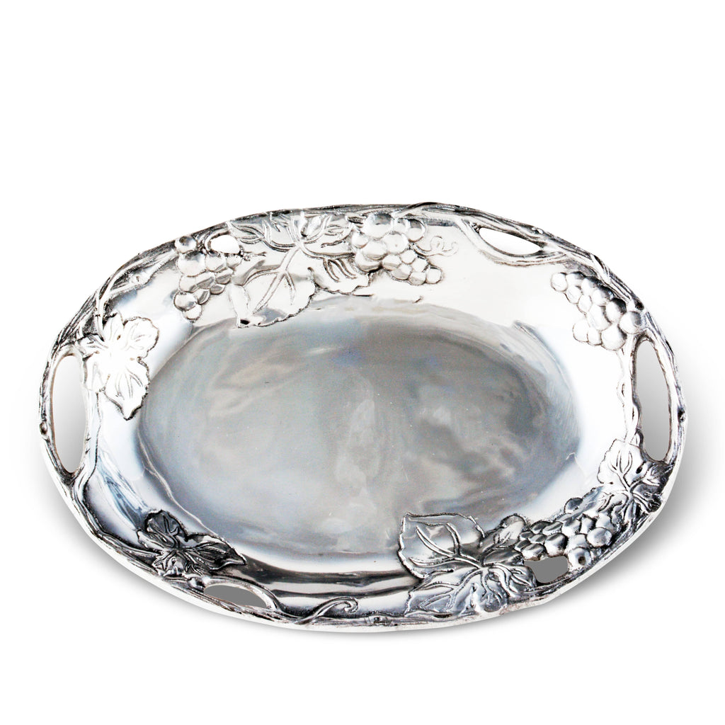 Grape Footed Side Dish | Elegant Table Décor & Entertaining Accent