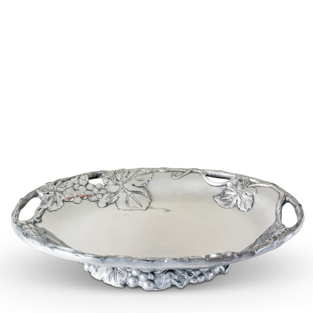 Grape Footed Side Dish | Elegant Table Décor & Entertaining Accent