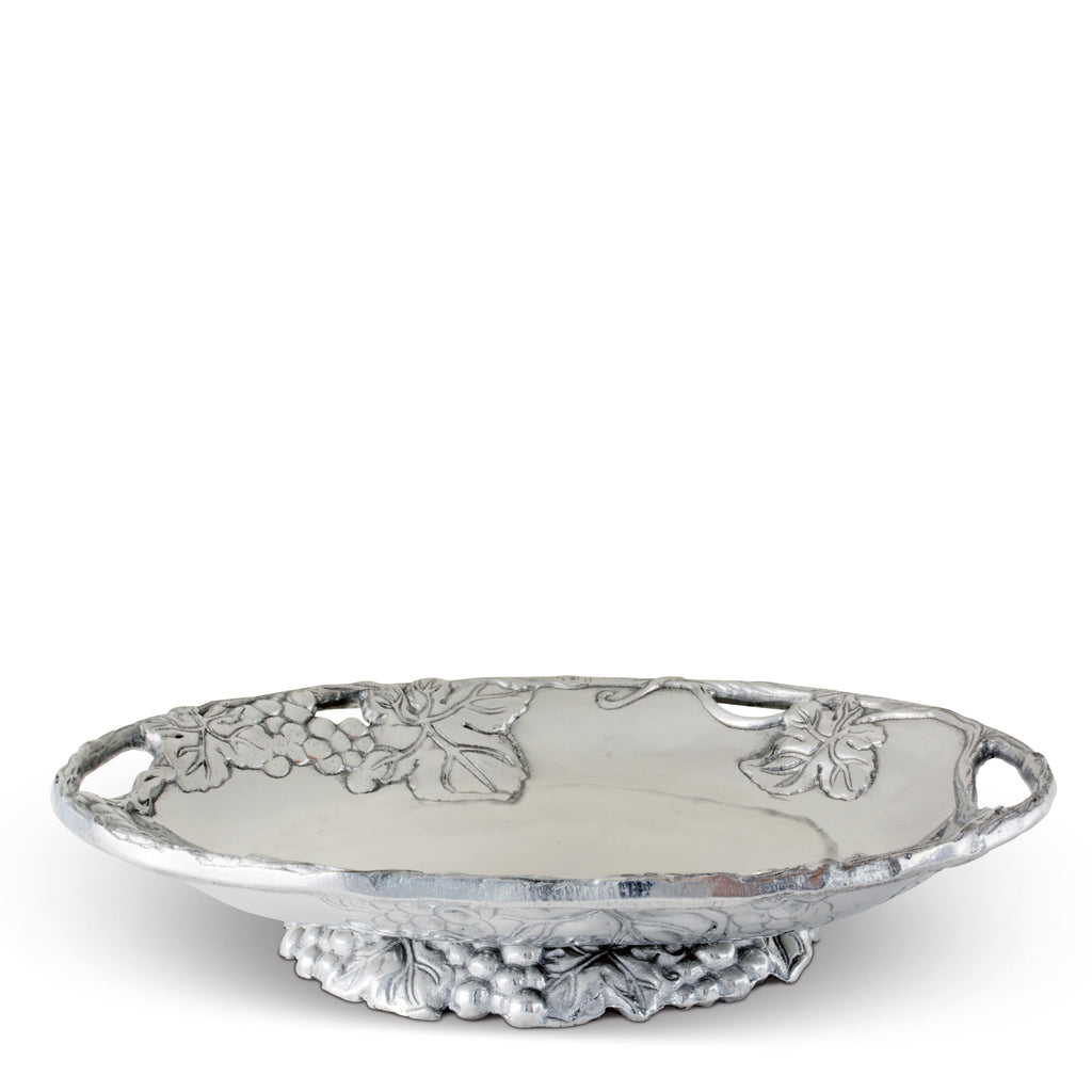 Grape Footed Side Dish | Elegant Table Décor & Entertaining Accent