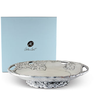 Grape Footed Side Dish | Elegant Table Décor & Entertaining Accent