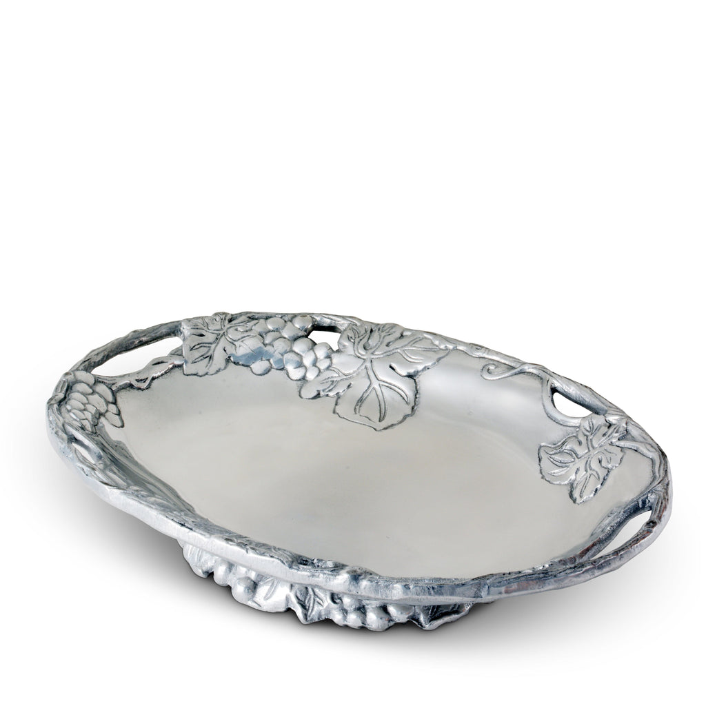 Grape Footed Side Dish | Elegant Table Décor & Entertaining Accent