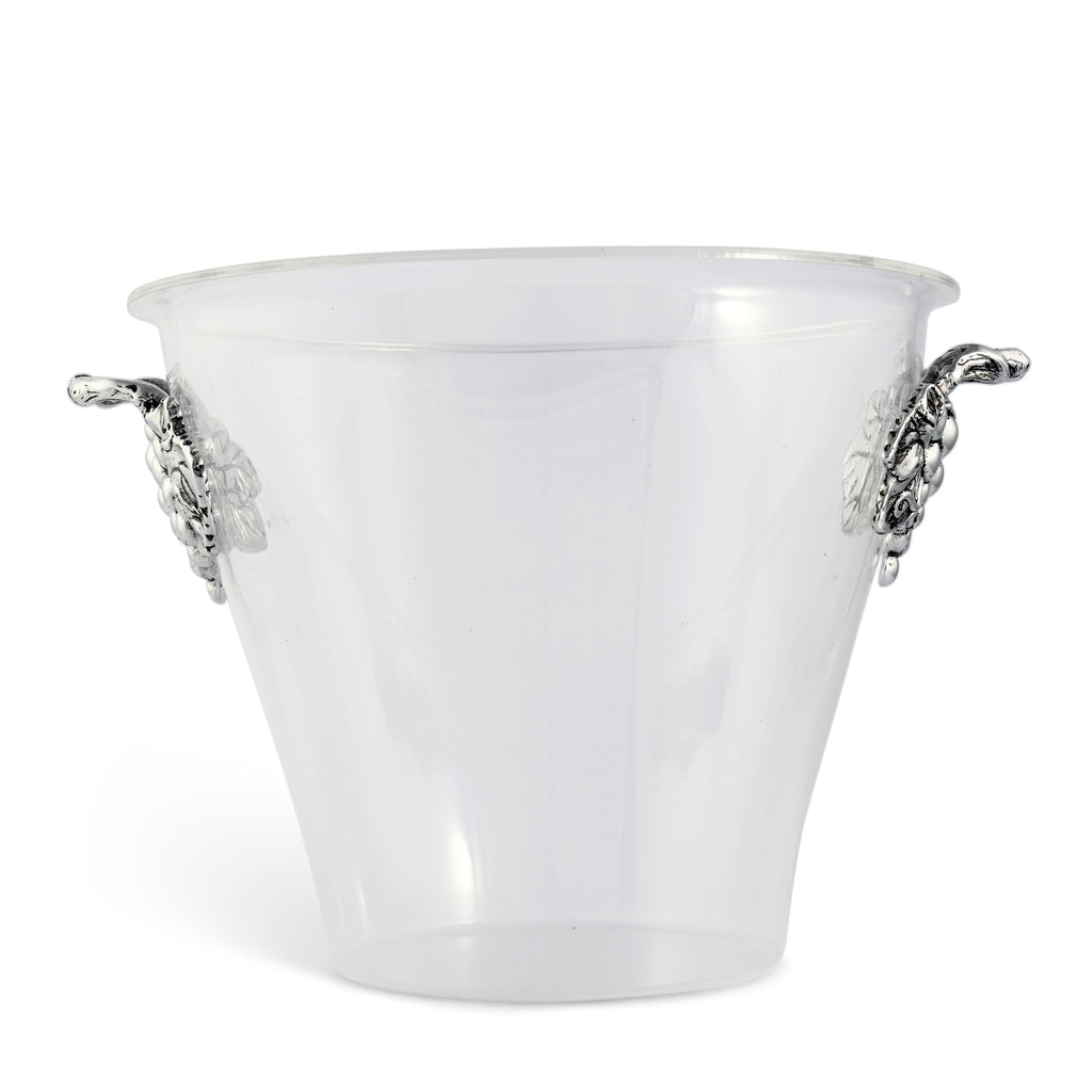 Grape Handle Ice Bucket Vineyard Bar Accent