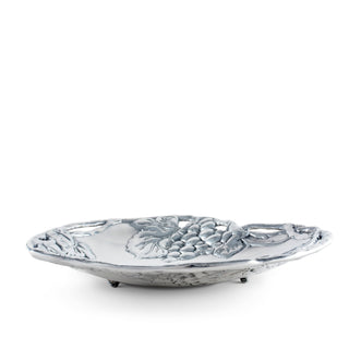 Grape Heart Coupe Tray Vineyard Accent