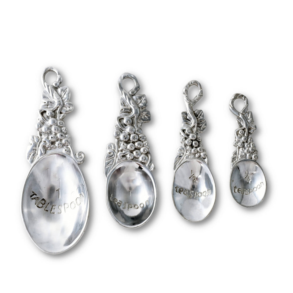 Grape Measuring Spoons Vineyard Kitchen Accent