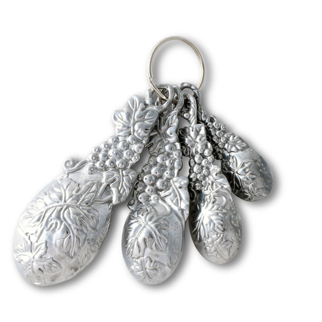 Grape Measuring Spoons Vineyard Kitchen Accent