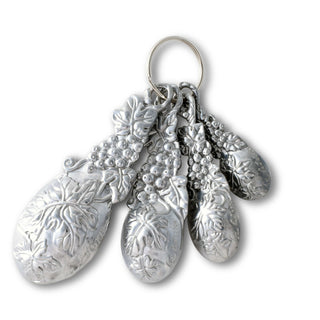 Grape Measuring Spoons Vineyard Kitchen Accent