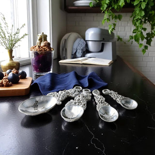 Grape Measuring Spoons Vineyard Kitchen Accent