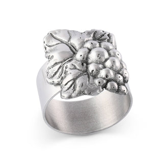 Grape Napkin Rings Set of 4 Vineyard Accent