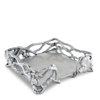 Grape Open Vine Napkin Box Vineyard Table Accent