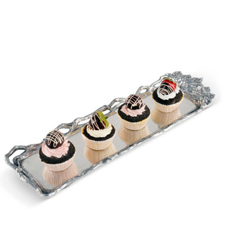 Grape Open Vine Oblong Tray Vineyard Accent