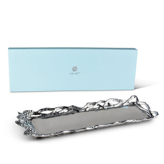 Grape Open Vine Oblong Tray Vineyard Accent