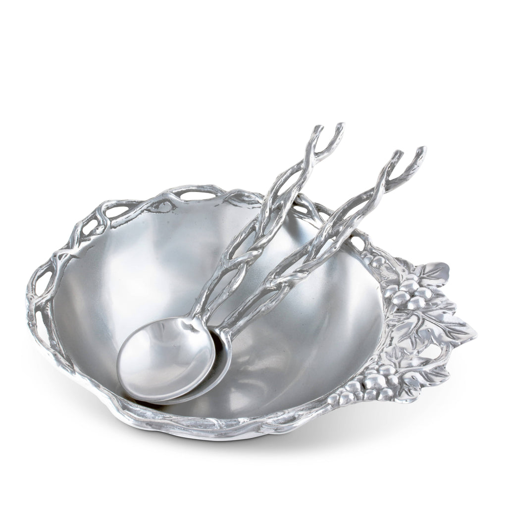 Open Vine Grape Salad Set 3-Pc | Refined Dining Essential