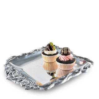 Open Vine Grape Square Tray 12″ | Sophisticated Table Accent